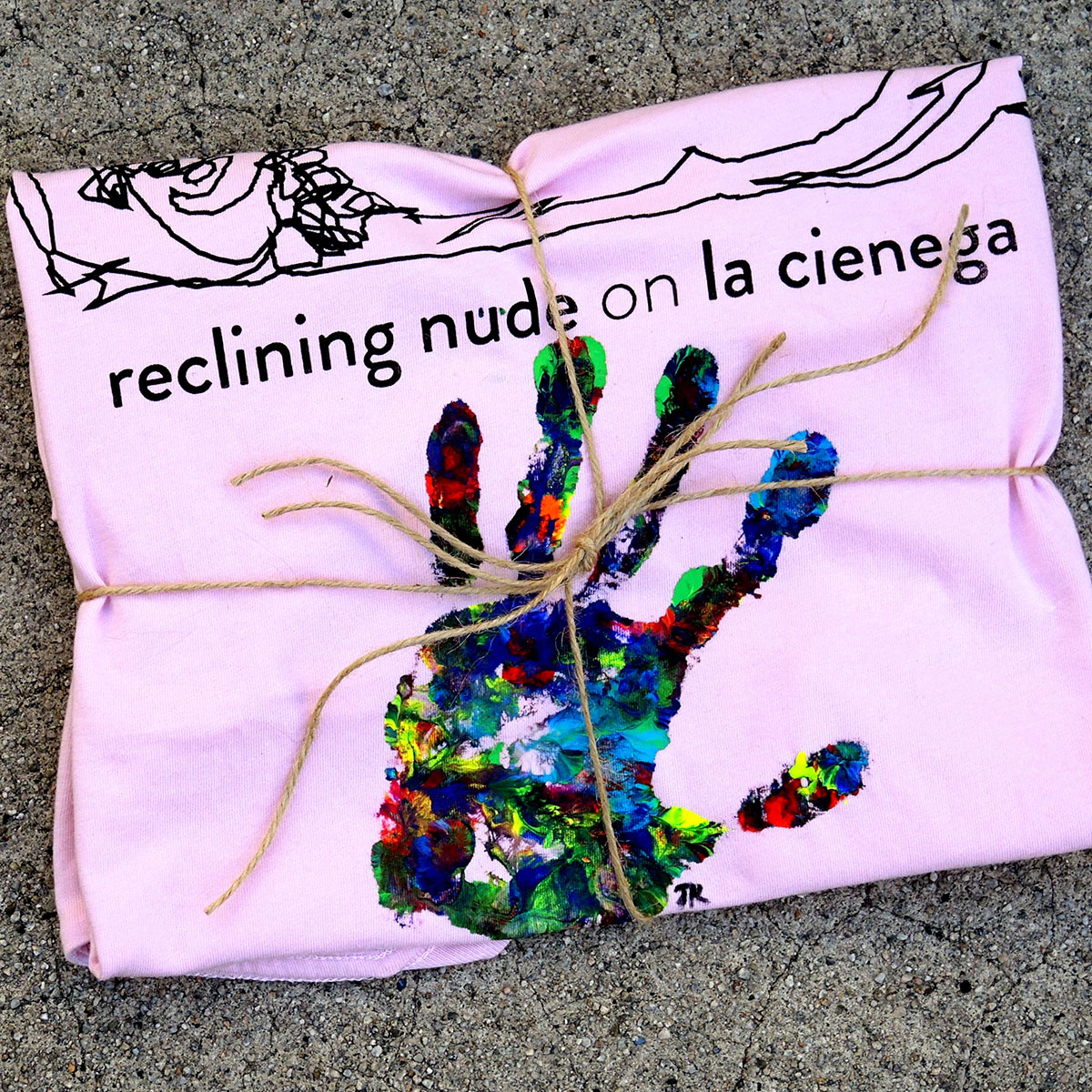 Reclining Nude on La Cienega Hoodies - Jann Karam
