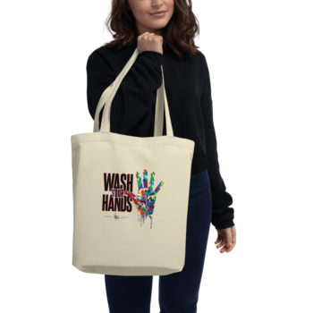 “Wash Your Hands” Eco Tote Bag - Image 2